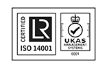 Obtained ISO14001: 2004 certification